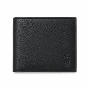 POLO RALPH LAUREN Logo Leather Bifold Wallet Men - BLK - Black