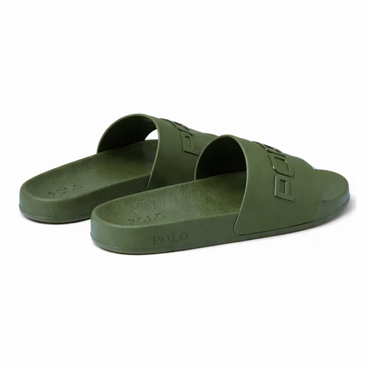 Polo Ralph Lauren Logo Slide Men - OLVGRN