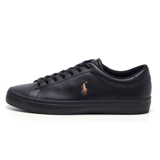 Polo Ralph Lauren Longwood Leather Sneakers Men - BLKBLK - Shoes