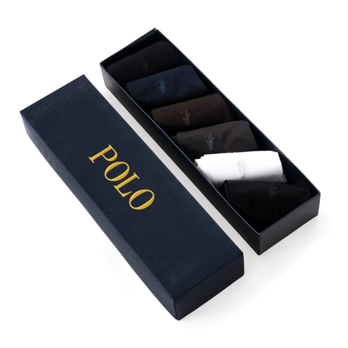 Polo Ralph Lauren Multi Solids Crew Socks 6 Pack - 6 Pack / OS