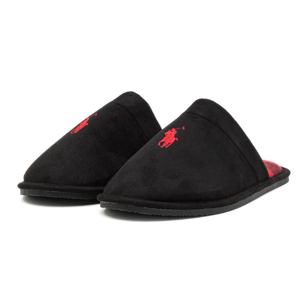 Polo Ralph Lauren Slippers 843924517002-BLKRED