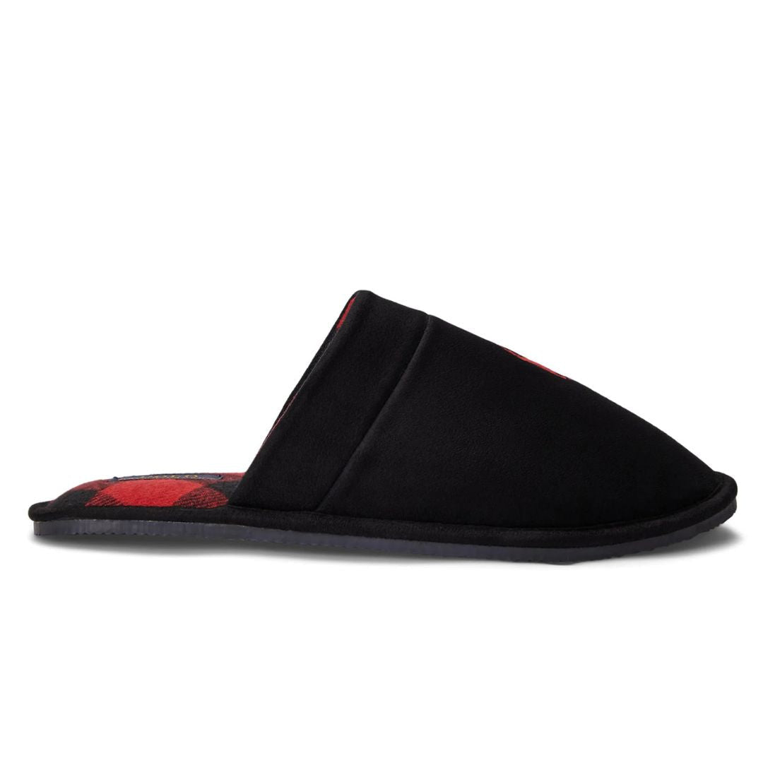 Polo Ralph Lauren Slippers 843924517002-BLKRED