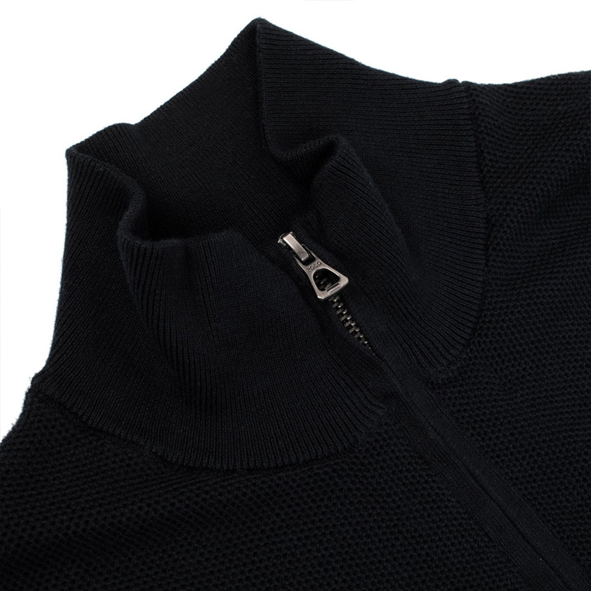 Polo Ralph Lauren Sweater with a half zip -BLK