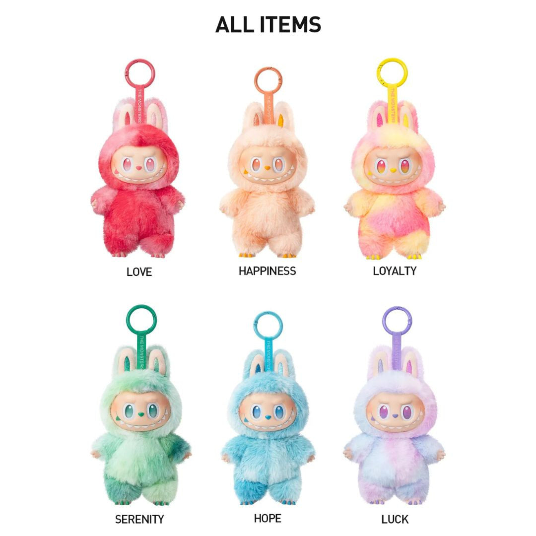 POP MART LABUBU THE MONSTERS Big into Energy Series-Vinyl Plush Pendant Blind Box - Multi