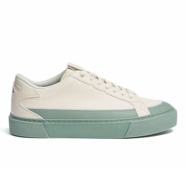 Pull & Bear Basic Contrast Sneakers - BEG - 39 / Beige - Shoes