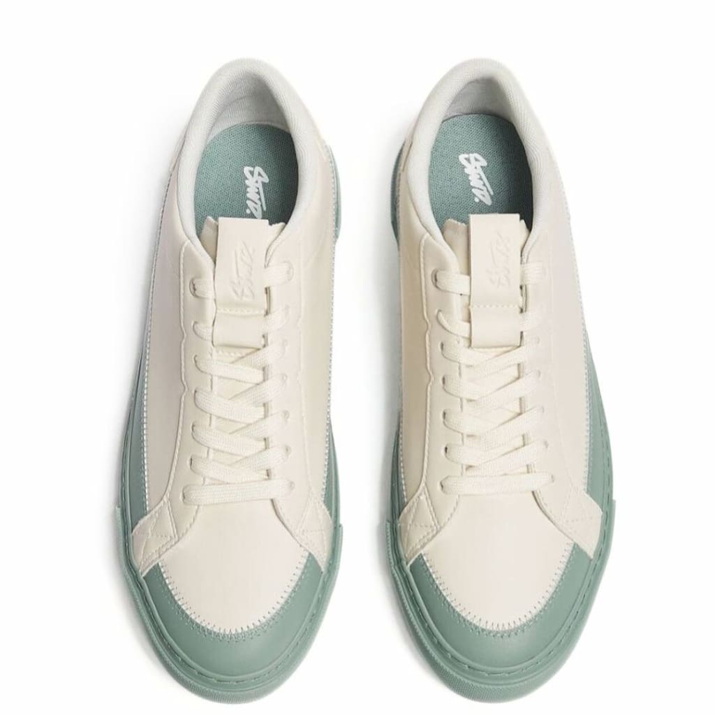 Pull & Bear Basic Contrast Sneakers - BEG - Shoes