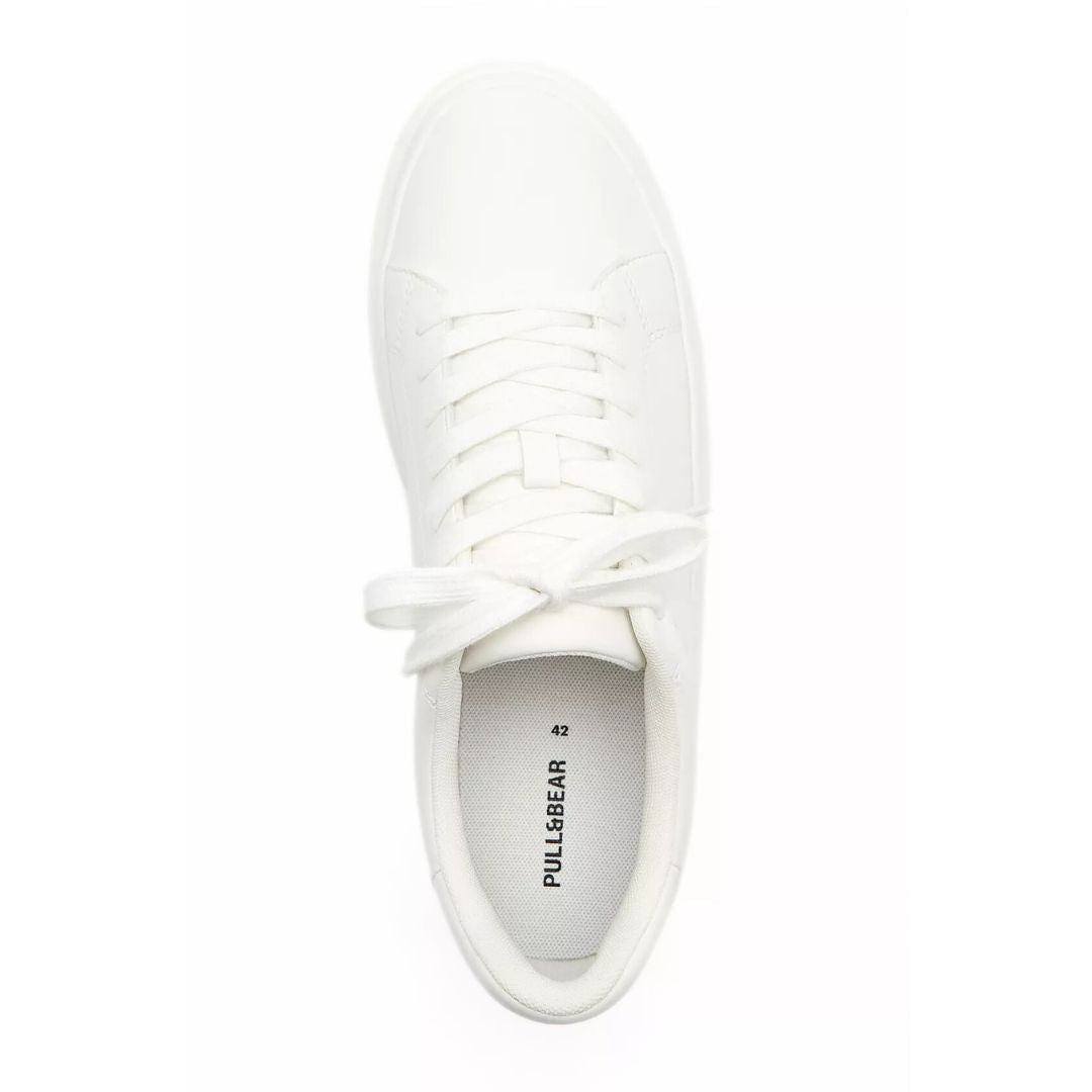 Pull & Bear Chunky Sole Sneakers Men 2204-340-WHT