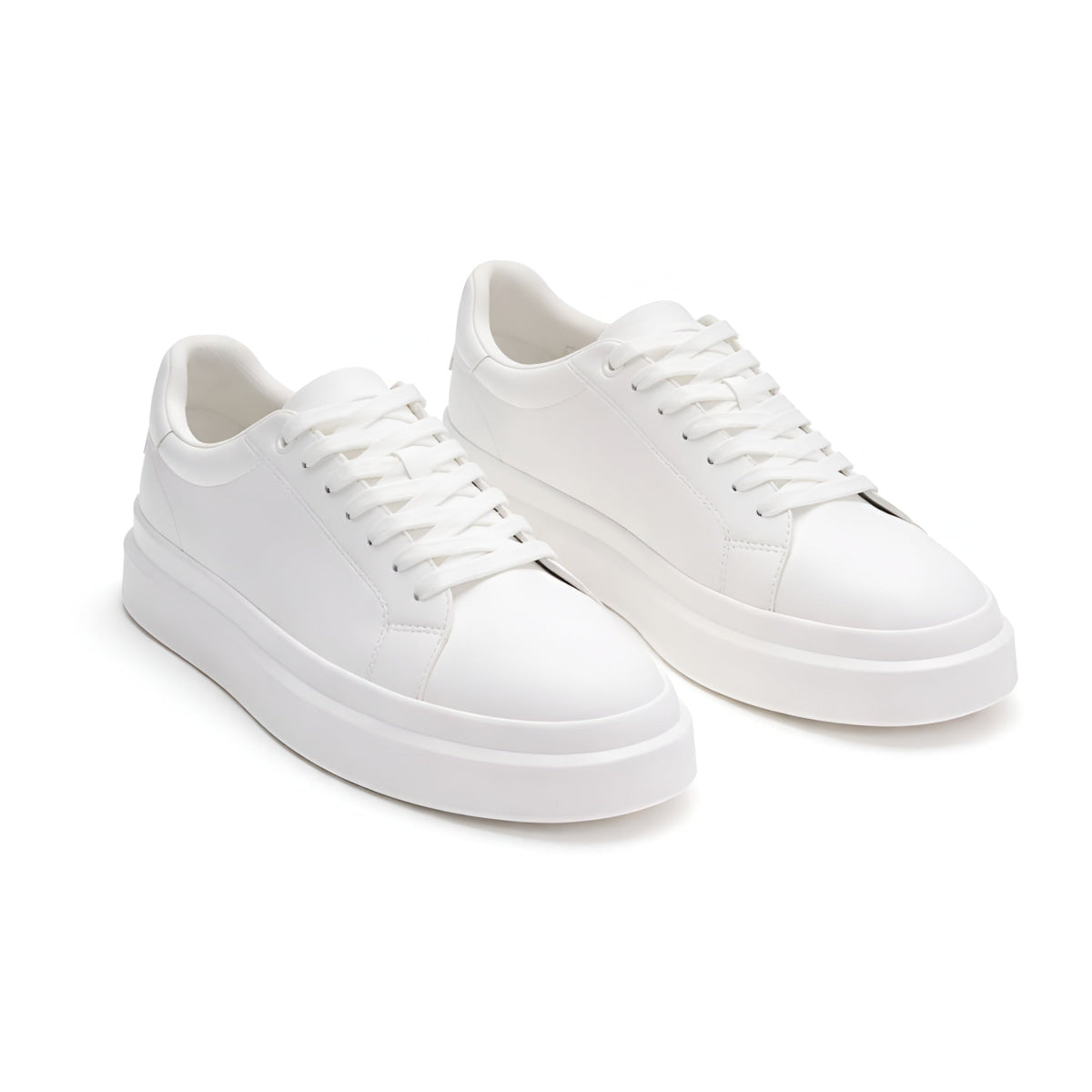 Pull & Bear Chunky Sole Sneakers Men 2204-340-WHT