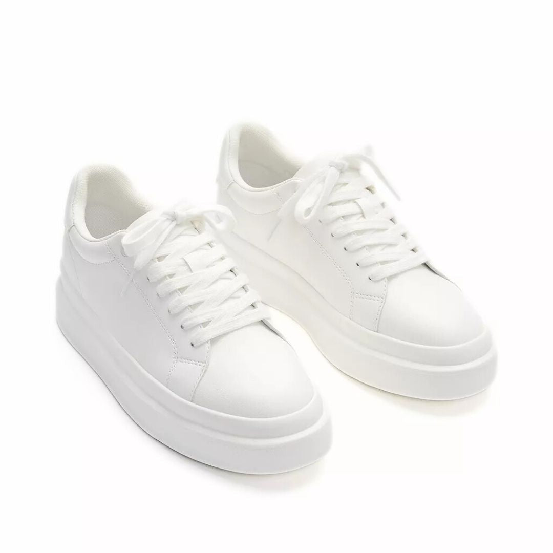 Pull & Bear Chunky Sole Sneakers Men 2204-340-WHT