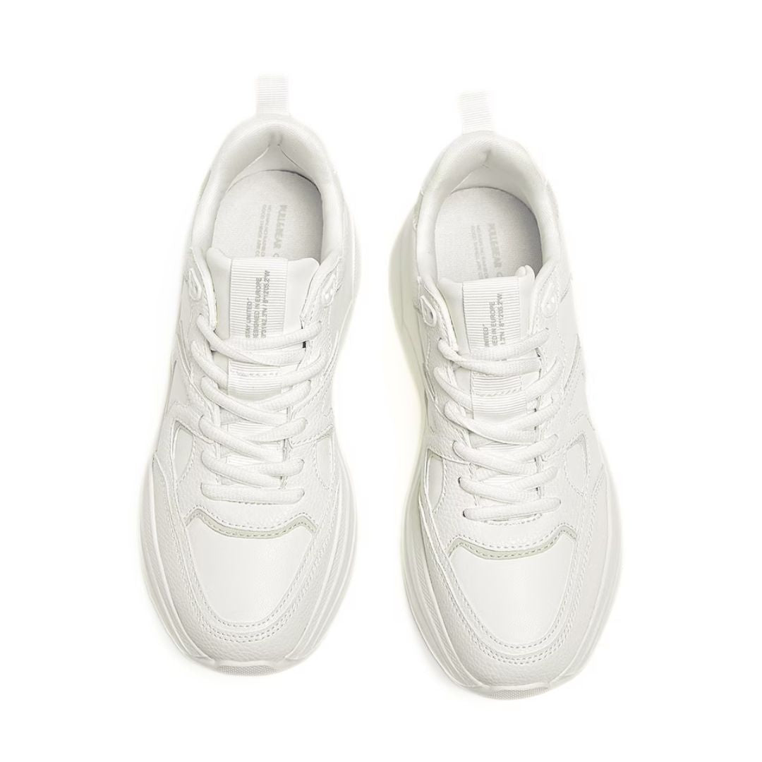 Pull & Bear Chunky Sole Sneakers Women 1346-040-WHT