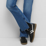 Pull & Bear Contrast Retro Trainers - BLK - Shoes