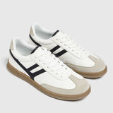 Pull & Bear Contrast Retro Trainers - WHT - Shoes