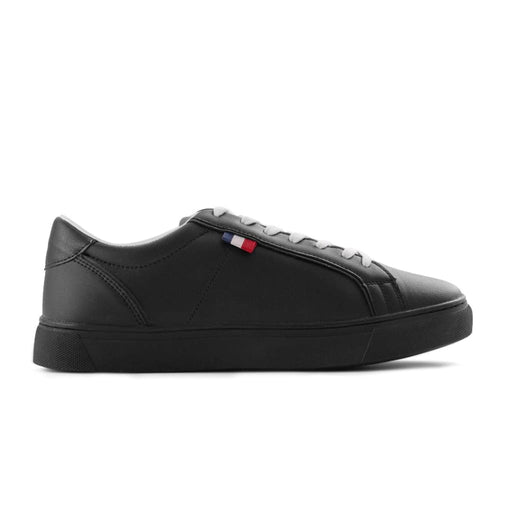 Pull & Bear Flag Lace-up Trainers - BLK - Shoes