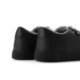 Pull & Bear Flag Lace-up Trainers - BLK - Shoes