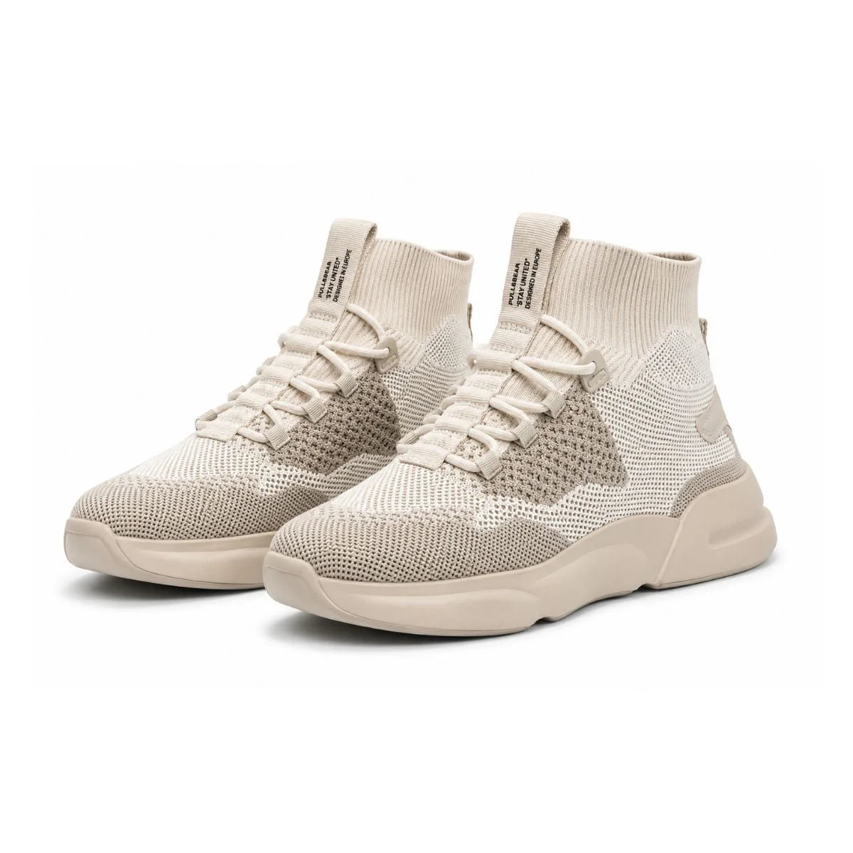 Pull & Bear High-top sneakers Men 2101-040-102 - Beige / 40