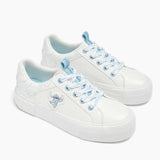 Pull & Bear LILO & STITCH Sneakers Women - WHTBLU - 35 / White