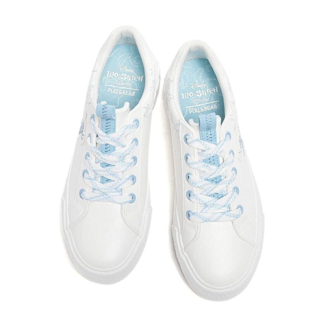 Pull & Bear LILO & STITCH Sneakers Women - WHTBLU