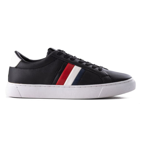 Pull & Bear W Flag Lace-up Trainers - BLK - Shoes