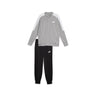 Puma Baseball Style Knitted Tracksuit - GRYBLK - Gray/Black / M