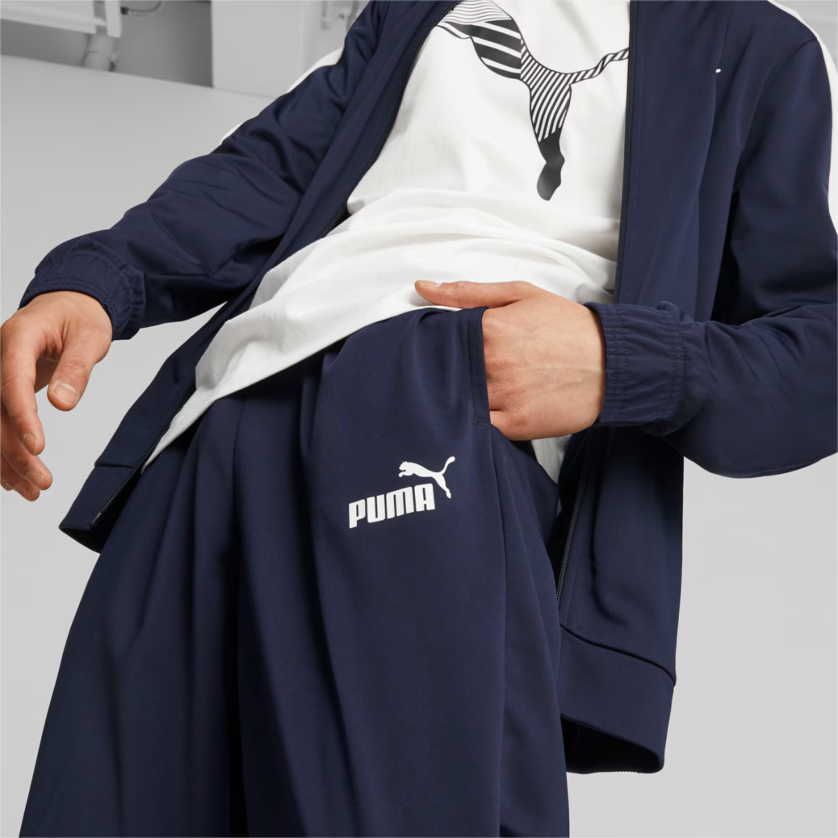 Puma Baseball Tricot Suit 677428-06 - NVYWHT