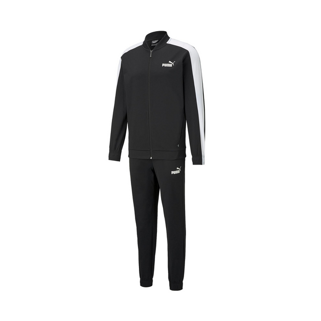 Puma Baseball Tricot Suit - BLKWHT - Black/White / S