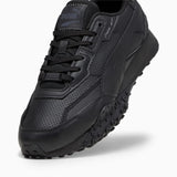 PUMA Blktop Rider Leather Sneakers Men - BLKBLK