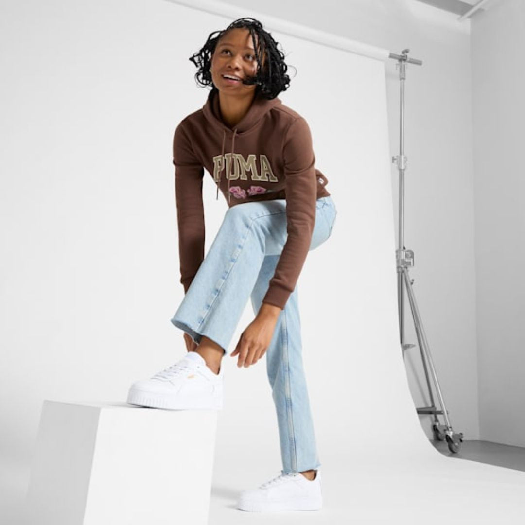 Puma Suede Puma Outfits Womens Jeans Puma Carina Street Sneakers Women  Genuine Leather –