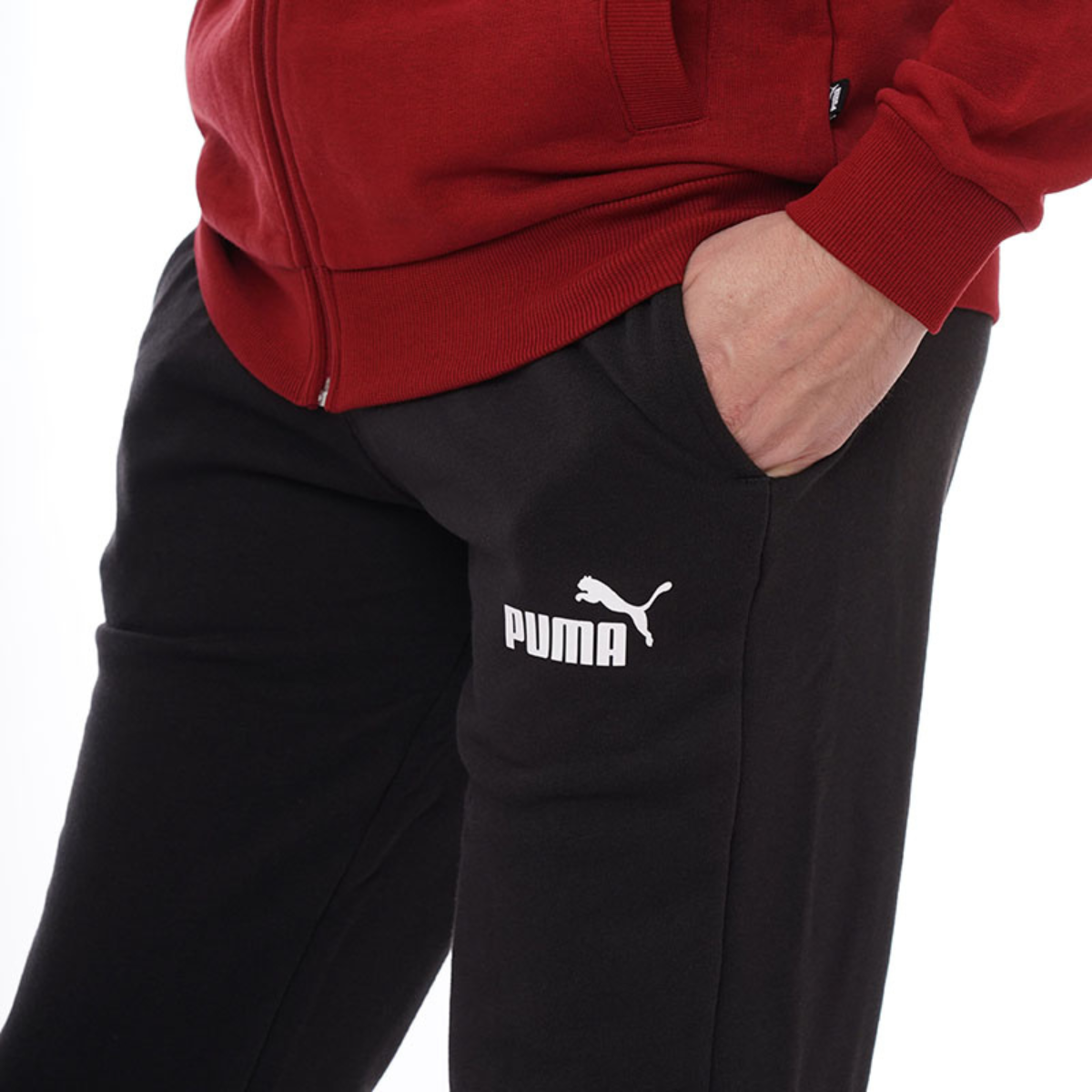 Puma Clean Sweat Suit TR Intense 585840-13 - BURBLK