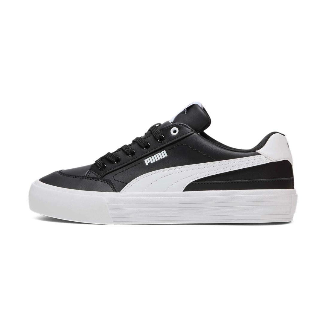 PUMA Court Classic Vulcanised Sneakers 397568-02 - Black/ White / 40