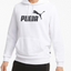 Puma ESS Big Logo Hoodie TR - WHT