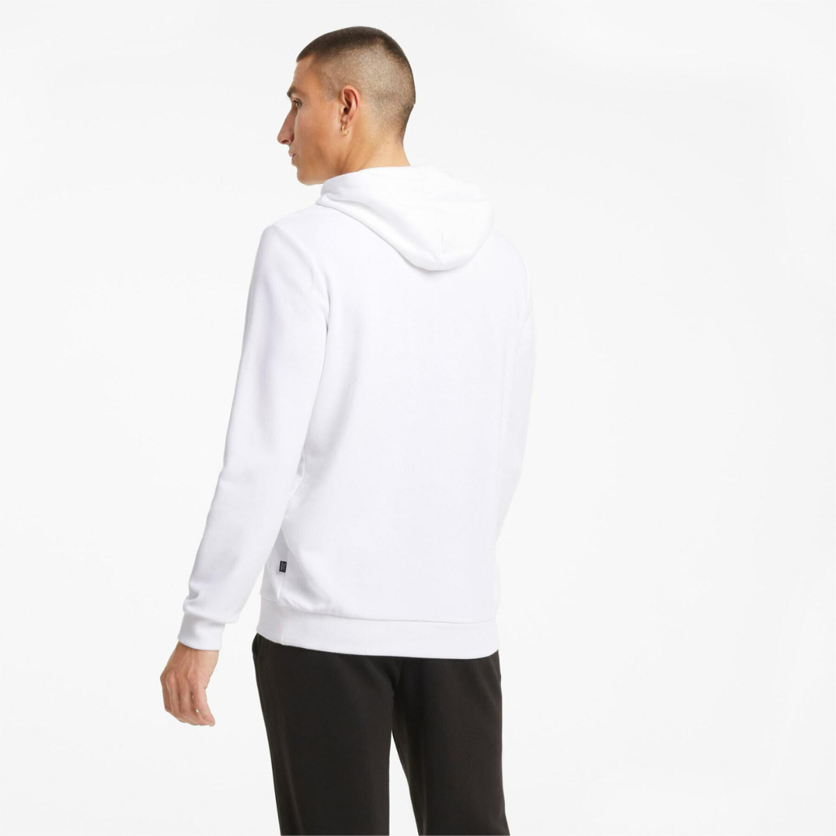 Puma ESS Big Logo Hoodie TR - WHT