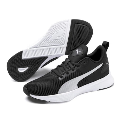 PUMA FLYER Runner Mesh Running Men - BLKSLV - Black/ Sliver / 40