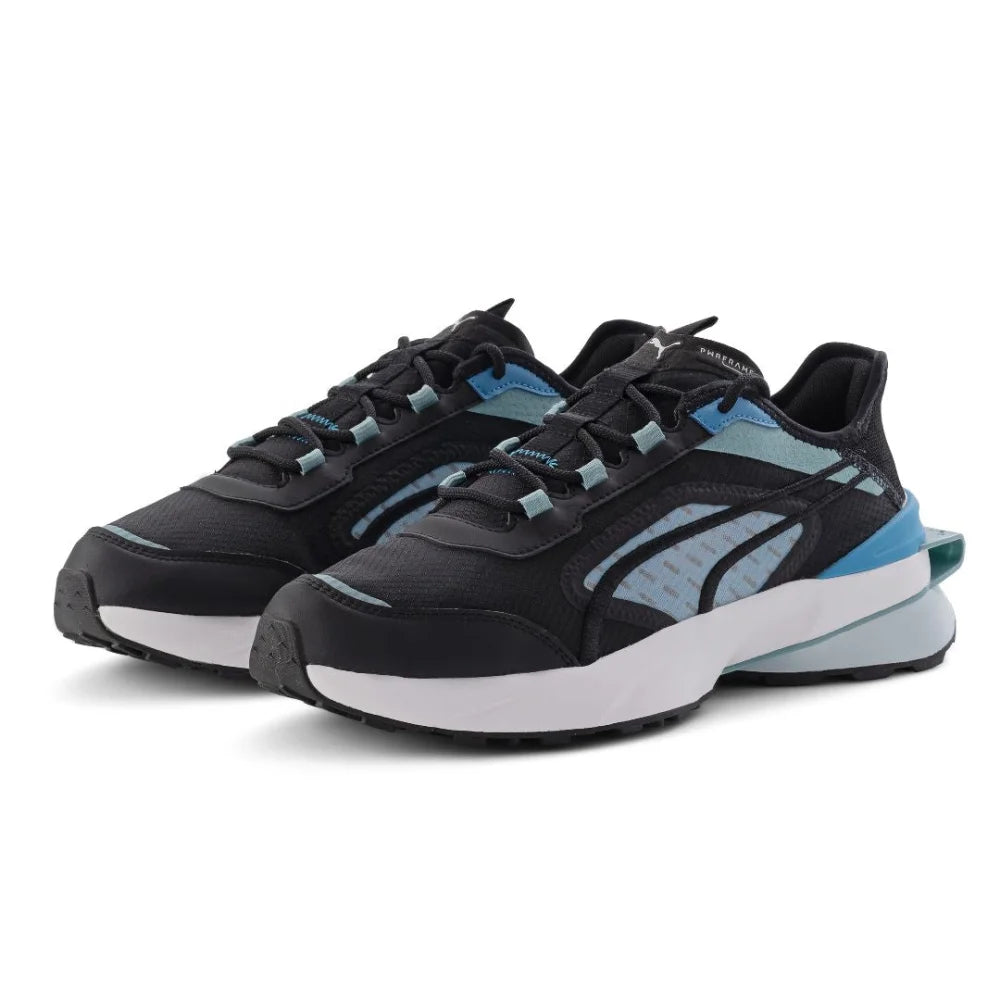 PUMA OP-1 PWRFrame Trainers Men - BLKBLU - Black/ Blue / 42 - Shoes