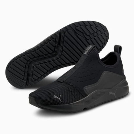 PUMA Pacer Future Slip - On Sneakers Men - BLKBLK - Black/ Black / 40 - Shoes
