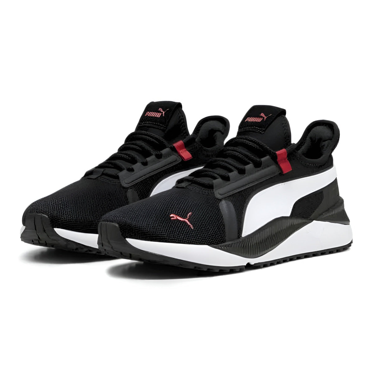 PUMA Pacer Future Street Knit Running Men 384634-24 - Black/ White / 40