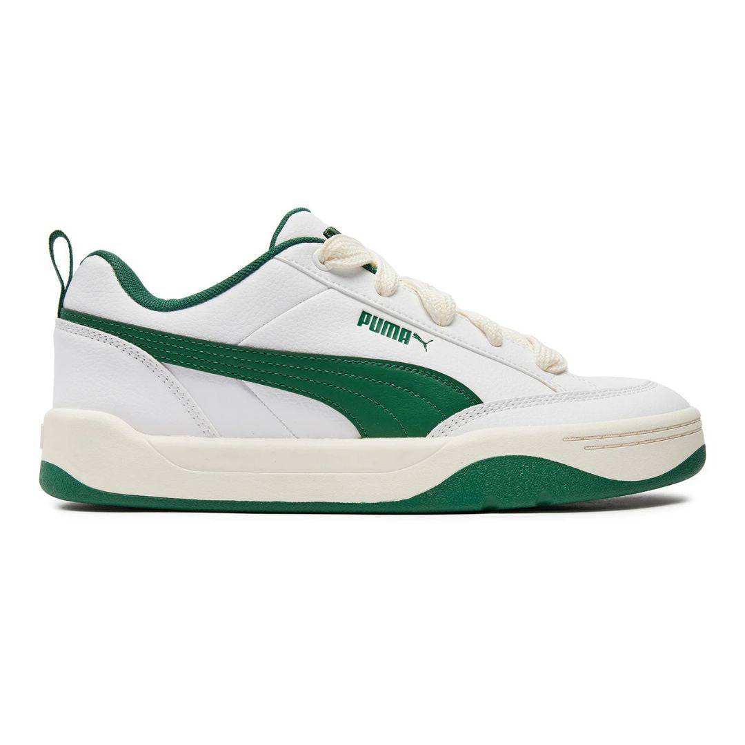 PUMA Park Lifestyle Sneakers Men 395084-02 - White/ Green / 40