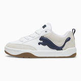 PUMA Park Lifestyle Sneakers Men - WHTNVY - White/ Gray / Navy / 41