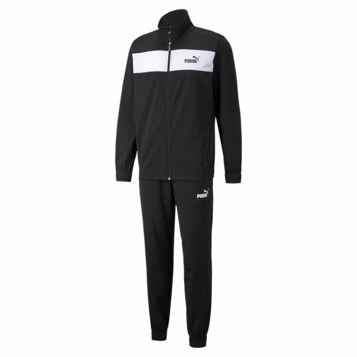 Puma Poly Suit cl 845844-01 - BLKWHT - Black/White / M