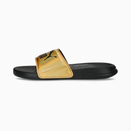 PUMA Popcat 20 Iridescent Slides Women 39101402-GLD