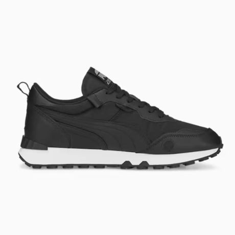 PUMA Rider FV Leather Unisex Sneakers 387172-01-BLK