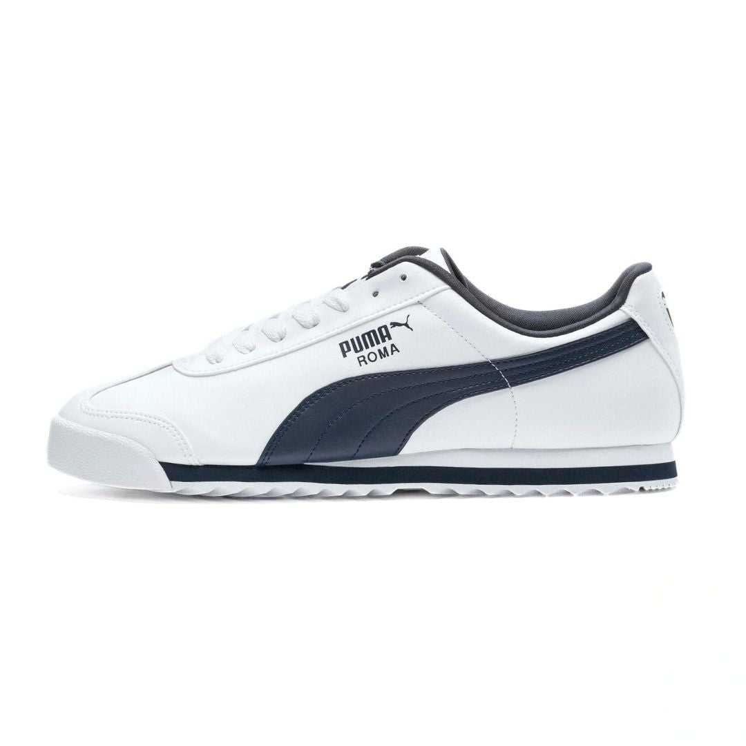 PUMA Roma Basic Sneakers 353572-12 - White/ Navy / 40