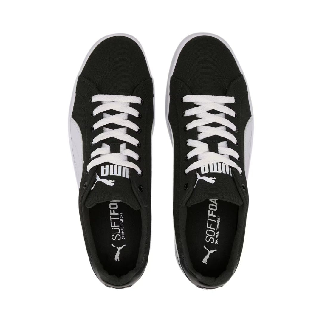 PUMA Smash Vulc Canvas Trainers 374754-02