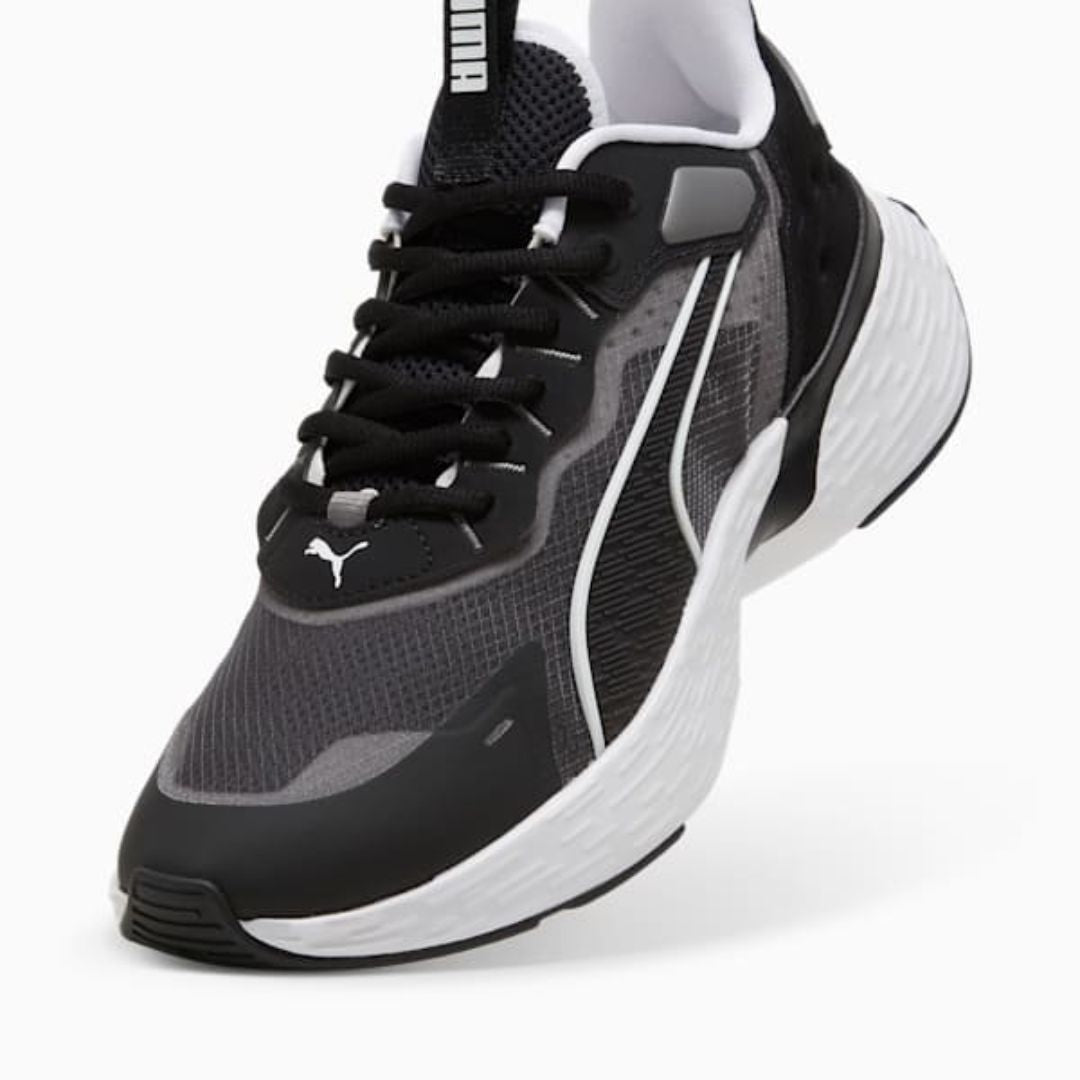 PUMA Softride Sway Running Sneakers Men 379443-01-BLK