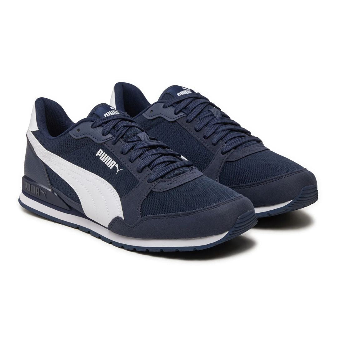 PUMA St Runner V3 Mesh Sneakers 384640-02-NVY
