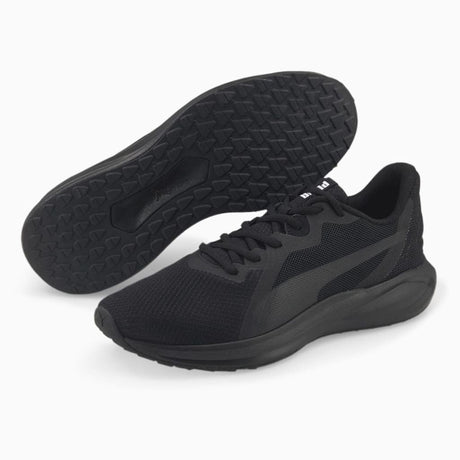 PUMA Twitch Runner Unisex Running Shoes - BLKBLK - Black/ Black / 40 - Shoes