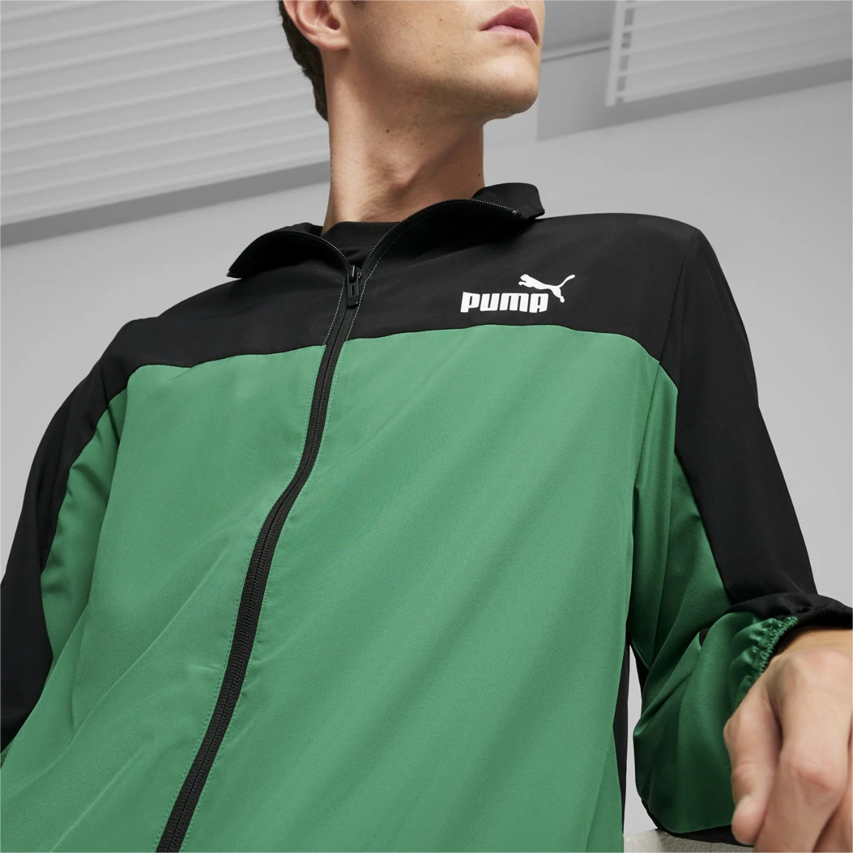 Puma Woven Tracksuit Archive 678887-86 - GRNBLK