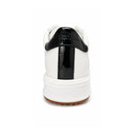 Ralph Lauren AINSLEY Leather Sneakers Women - WHT
