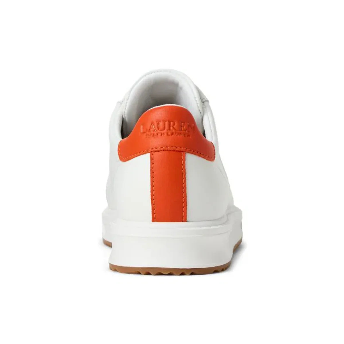 Ralph Lauren Ainsley Leather Sneakers Women - WHT