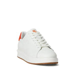 Ralph Lauren Ainsley Leather Sneakers Women - WHT