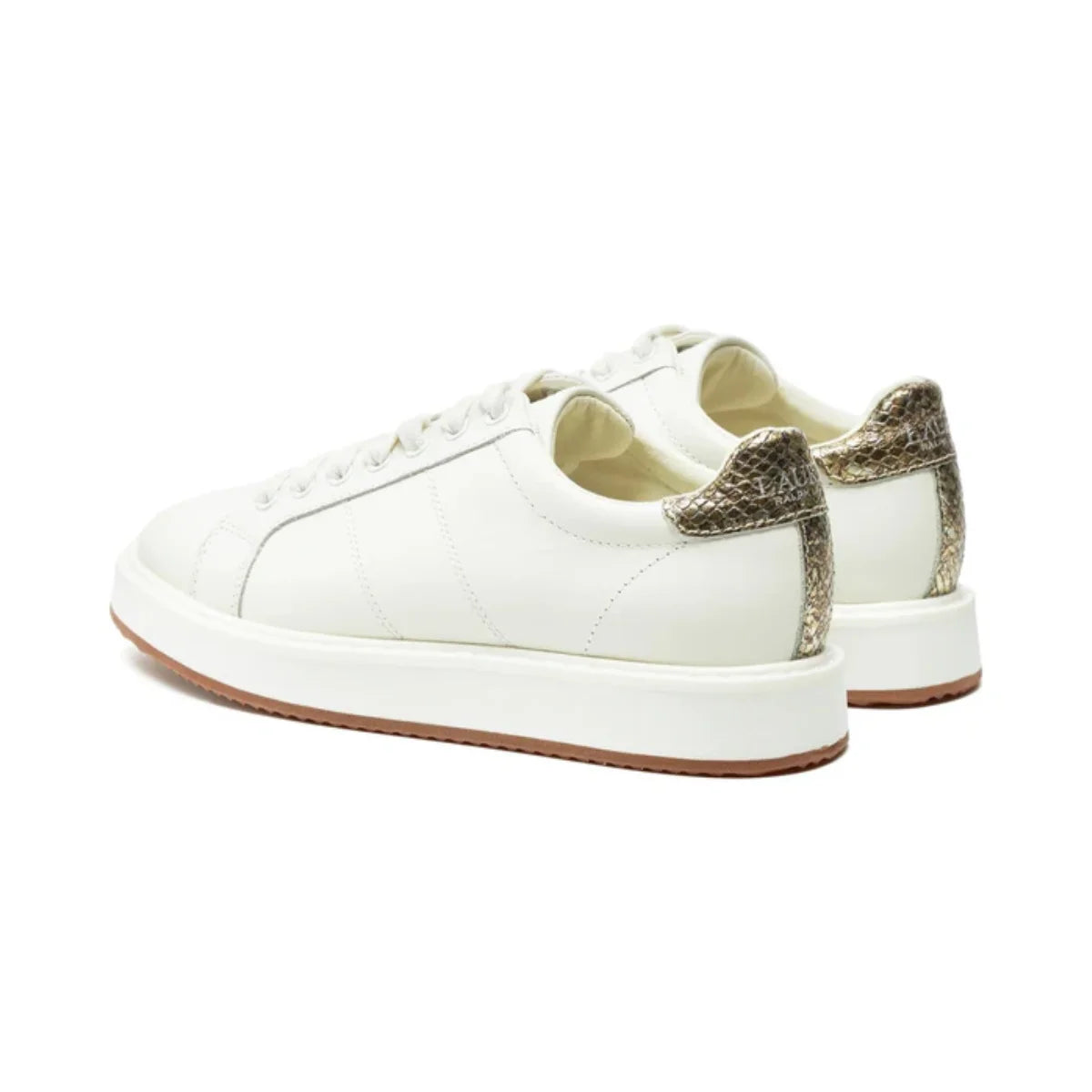 Ralph Lauren Angeline 4 Lr Leather Sneakers Women - WHT